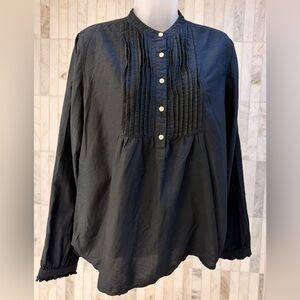 Trovata Birds of Paradis Black Blouse